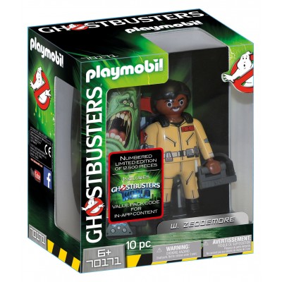 GHOSTBUSTERS FIGURA COLECCIONABLE W. ZEDDEMORE