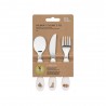CUTLERY 3 PCS ROYAL BLUE