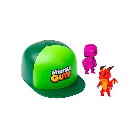 STUMBLE GUYS PACK GORRA CON 2 FIG