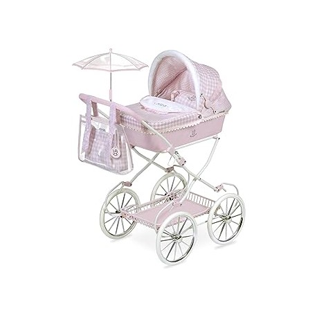 Coche de muñeca plegable con sombrilla - para muñe