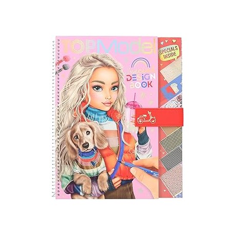 Libro para colorear especial TOPModel