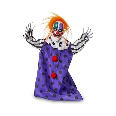 PAYASO SALTARÍN CON LUZ Y SONIDO 39X5X35