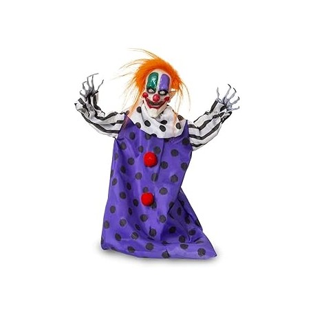 PAYASO SALTARÍN CON LUZ Y SONIDO 39X5X35