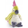 Peluche cacatúa Jaya 18cm GREEN
