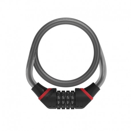 CANDADO ZEFAL ESPIRAL CABLE K-TRAZ C8 COMB. 12 mmm