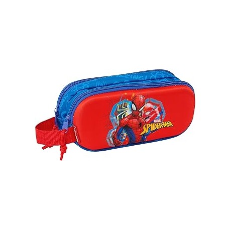 Portatodo Doble 3d Spider-Man