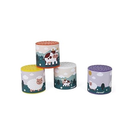 CAJA CON SONIDOS MUU Y BEE JANOD POCKET