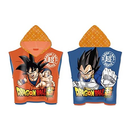 PONCHO DE MICROFIBRA DRAGON BALL