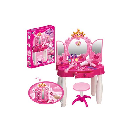 Tocador con taburete