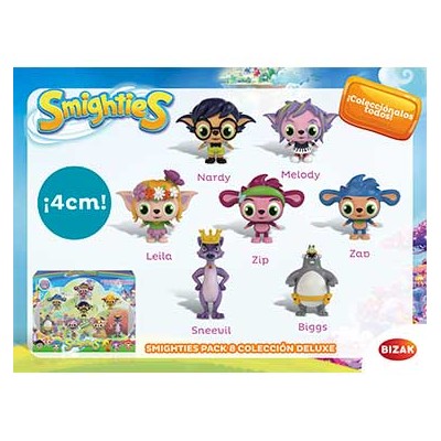 SMIGHTIES PACK 8 COLECCIÓN DELUXE