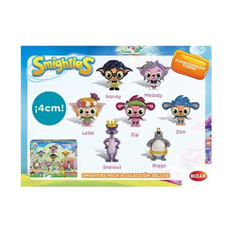 SMIGHTIES PACK 8 COLECCIÓN DELUXE
