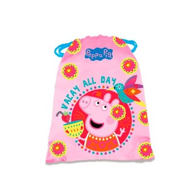 Saco merienda Peppa Vacay all day