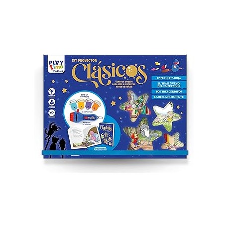 Kit Proyector Clasicos En 5 Minutos - 4 Titulos