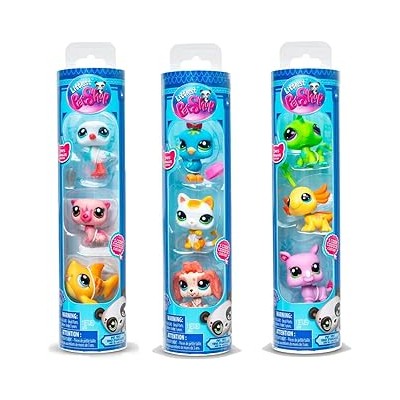 Pack De 3 - Mascotas Littlest Pet Shop