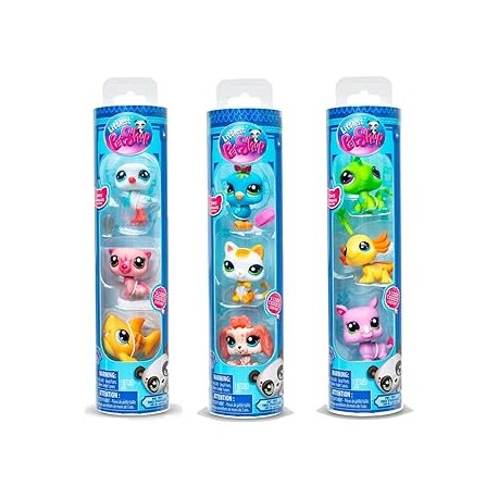 Pack De 3 - Mascotas Littlest Pet Shop