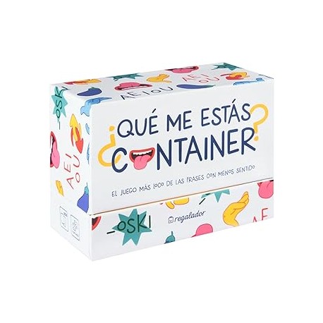 JUEGO MESA QUÉ ME ESTÁS CONTAINER
