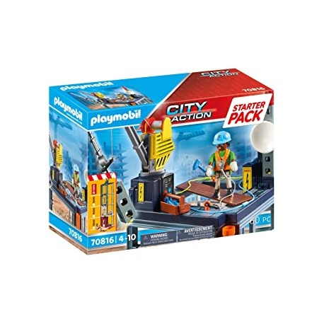 STARTER PACK CONSTRUCCIÓN CON GRÚA