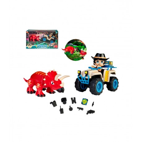 PIN Y PON WILD QUAD + DINOSAURIO