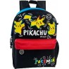 Pokémon colorful mochila juvenil adaptable a troll