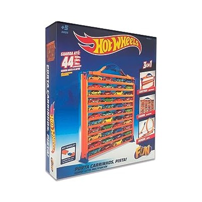 Maletin Portacoches Hot Wheels (3 en 1)