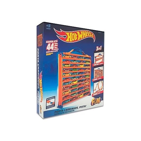 Maletin Portacoches Hot Wheels (3 en 1)