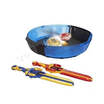 Infinity Nado-Arena Con Dos Espadas Lanza Peonzas