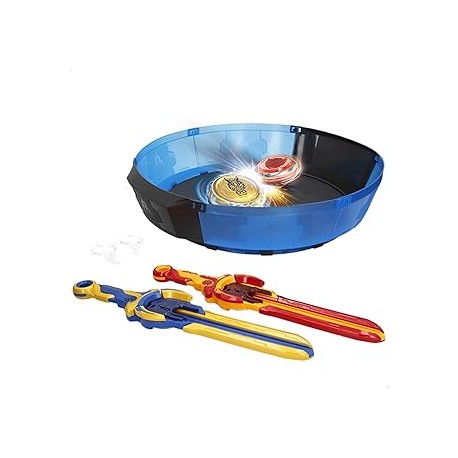 Infinity Nado-Arena Con Dos Espadas Lanza Peonzas