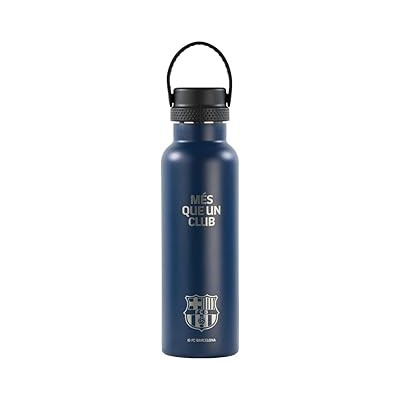BOTELLA TERMO 600ML F.C. BARCELONA NAVY BLUE