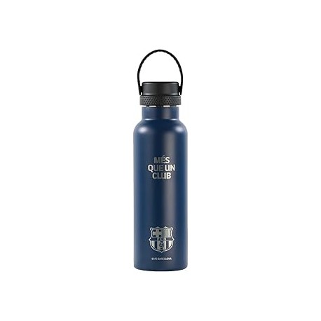 BOTELLA TERMO 600ML F.C. BARCELONA NAVY BLUE