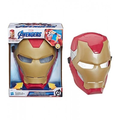 Avengers Iron Man Mascara Con Efectos