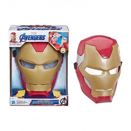 Avengers Iron Man Mascara Con Efectos