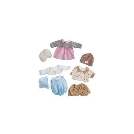 Trajes muñecas 42 cm (vestidos y pijamas surtidos)