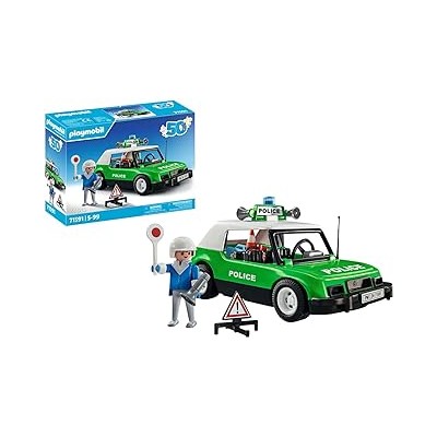 Coche policía clásico