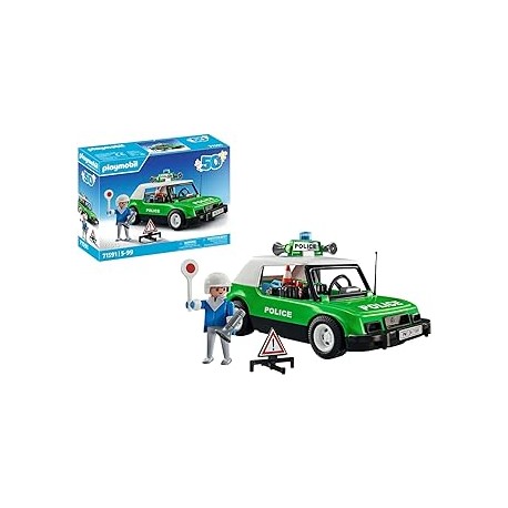 Coche policía clásico