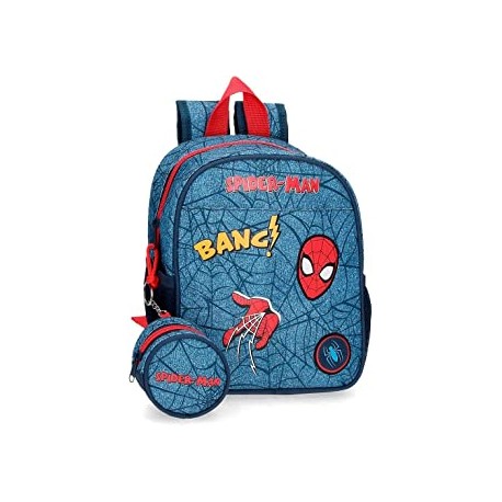 MOCHILA 25CM. SPIDERMAN DENIM
