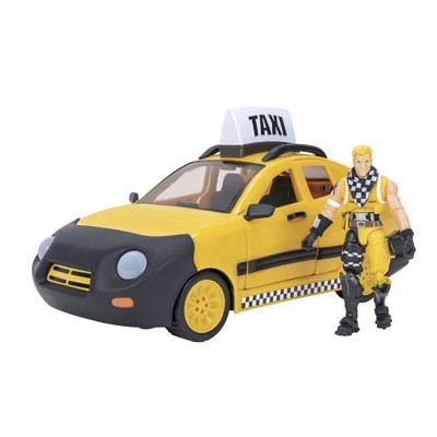 2FNT-Vehículo Taxi + figura