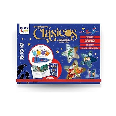 Kit Proyector Cuentos Clásicos 2 - Caja Con Proyec