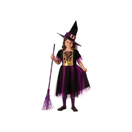 disfraz bruja magica inf t-l