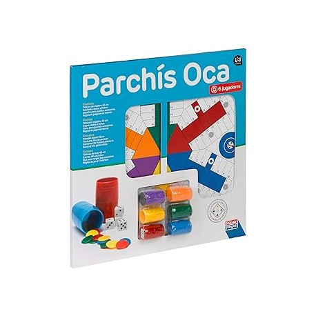 Parchís 6 Jugad.+Oca 40 Cm + Acc