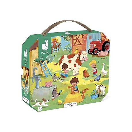 PUZLE UN DÍA EN LA GRANJA - 24 PZAS