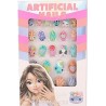 TM uñas artificiales puntiagudas animale