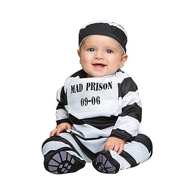 BABY PRISONER 12-24 M MONO Y GORRA