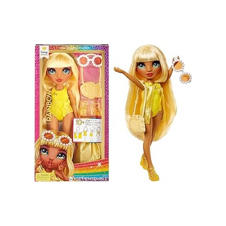 Rainbow High Muñeca Diversion Bajo el Sol - Sunny