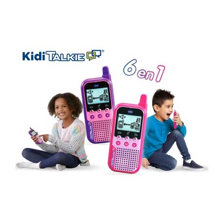 KidiTalkie 6 en 1 rosa