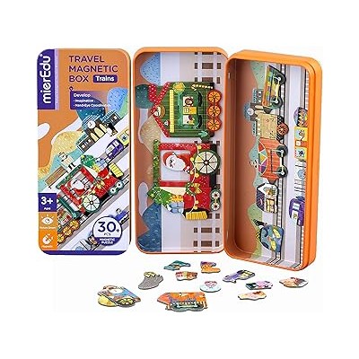 PUZLE MAGNETICO MIS VIAJES - TRENES