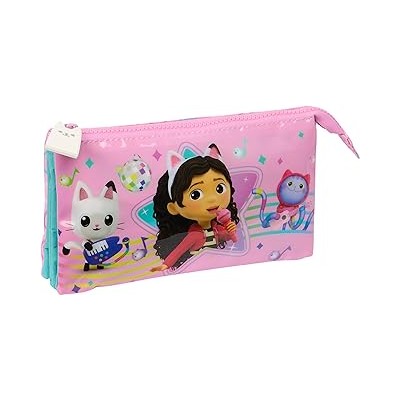 PORTATODO TRIPLE GABBY'S DOLLHOUSE