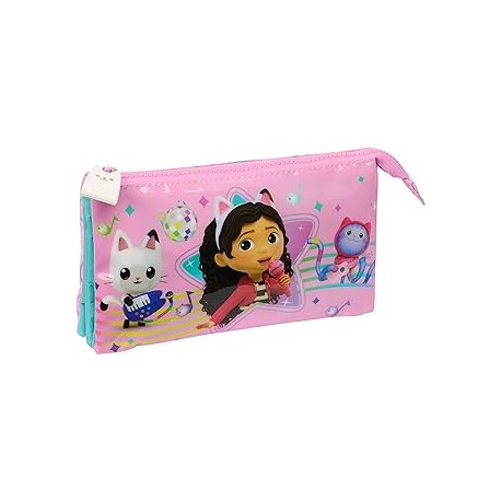 PORTATODO TRIPLE GABBY'S DOLLHOUSE