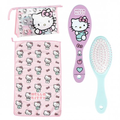 Neceser aseo viaje accesorios hello kitty