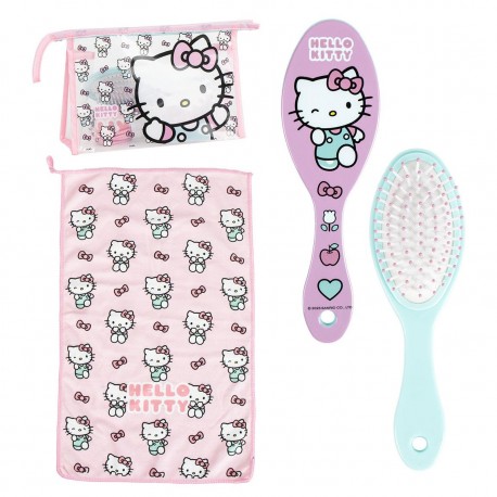 Neceser aseo viaje accesorios hello kitty