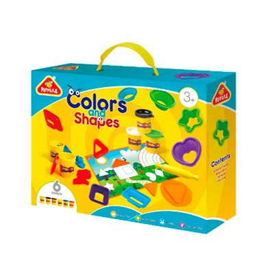 COLORES Y FORMAS DE PLASTILINA